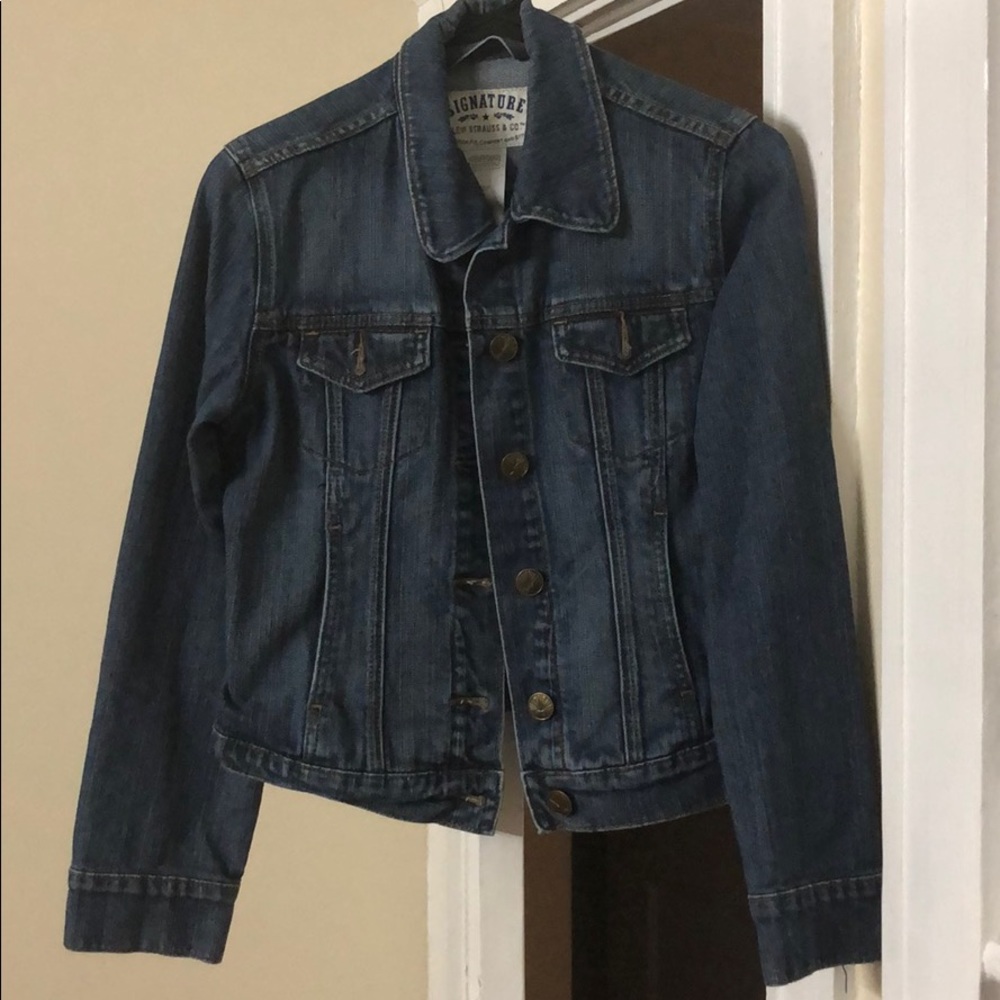 Levi Strauss Signature Denim Blazer Size M